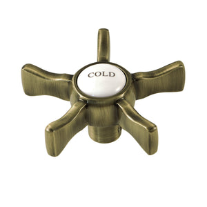Hamilton KSH2963NXC Cold Cross Handle, Antique Brass