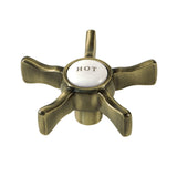 Hamilton KSH2963NXH Hot Cross Handle, Antique Brass