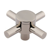 KSH2966DX Metal Cross Handle, Polished Nickel
