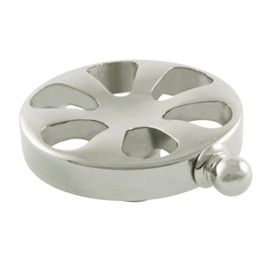 Belknap KSH2966RX Wheel Cross Handle, Polished Nickel