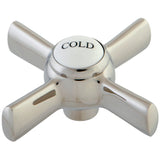 KSH2966ZXC Cold Metal Cross Handle, Polished Nickel