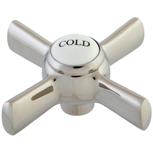 KSH2966ZXC Cold Metal Cross Handle, Polished Nickel