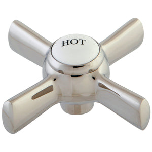 KSH2966ZXH Hot Metal Cross Handle, Polished Nickel