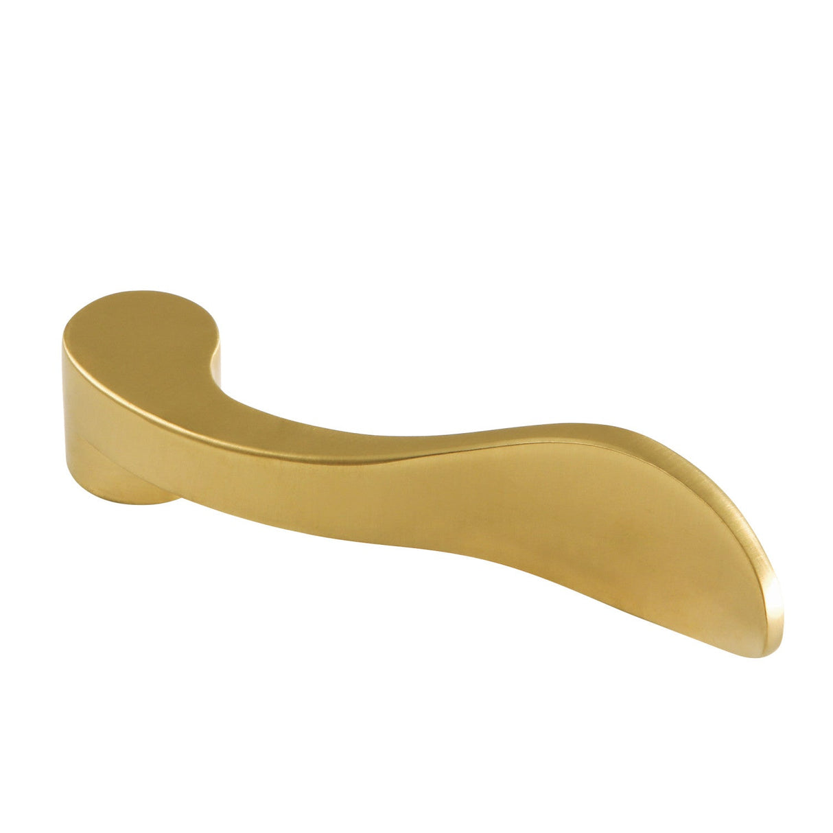 NuWave KSH2967DFLC Cold Metal Lever Handle, Brushed Brass