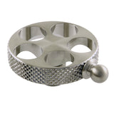 Webb KSH2968RKX Knurled Wheel Handle, Brushed Nickel