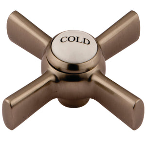 KSH2968ZXC Cold Metal Cross Handle, Brushed Nickel