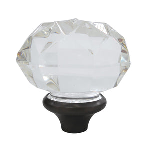 KSH2975KWL Acrylic Knob Handle, Oil Rubbed Bronze