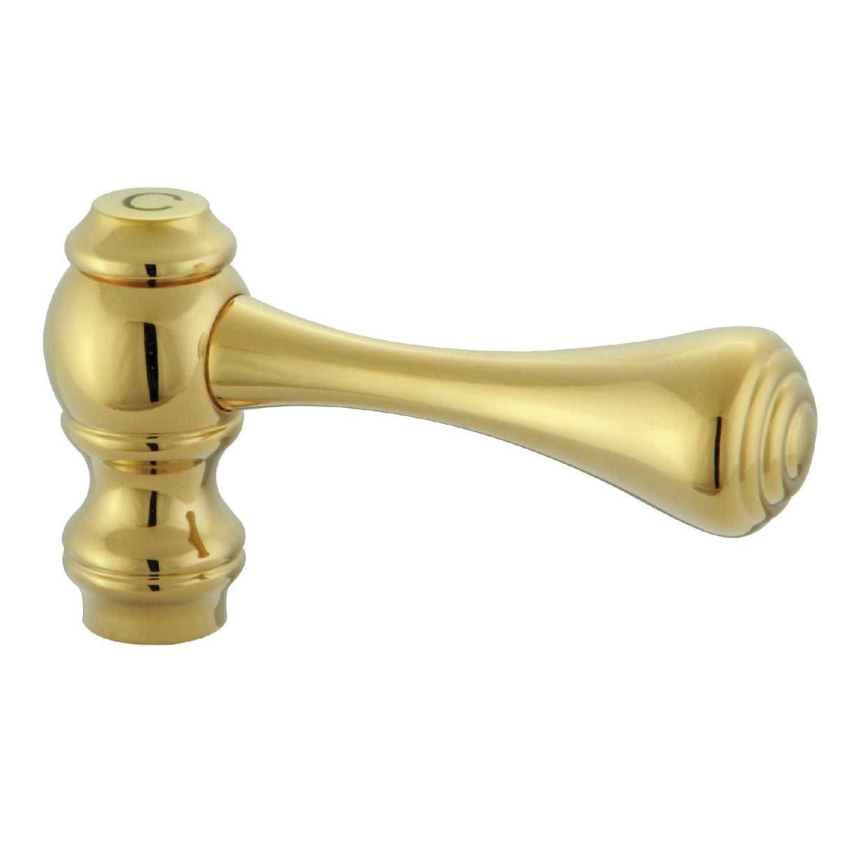 KSH313PBC Cold Metal Lever Handle, Polished Brass