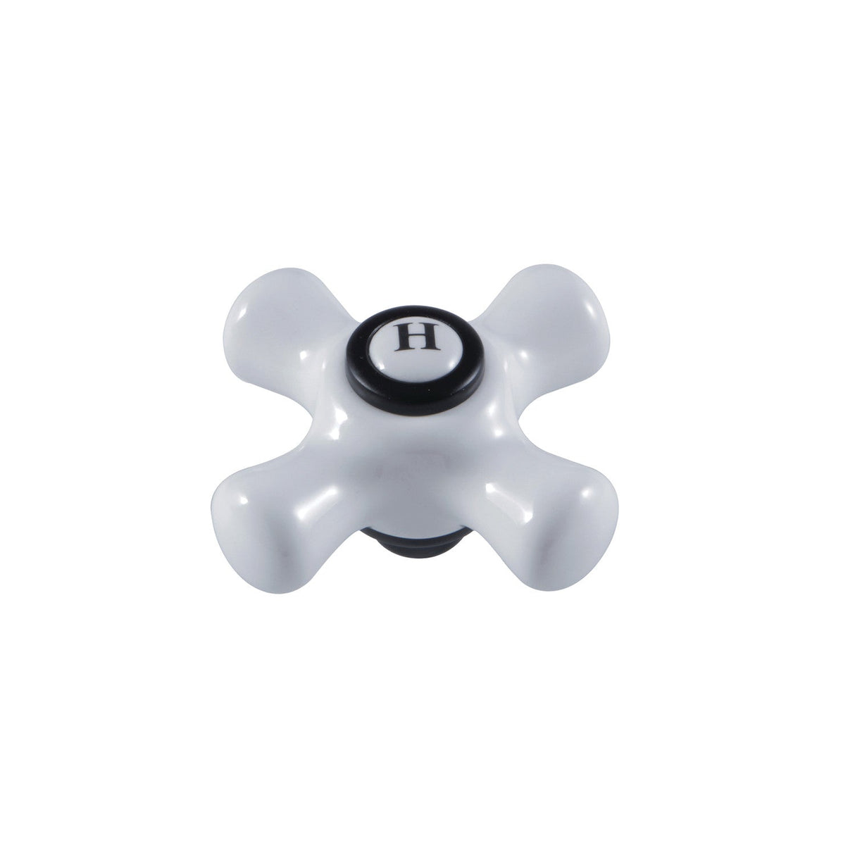 KSH3220PXH Hot Porcelain Cross Handle, Matte Black