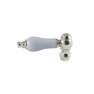 KSH3226PLH Hot Porcelain Lever Handle, Polished Nickel