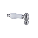 KSH3228PLH Hot Porcelain Lever Handle, Brushed Nickel