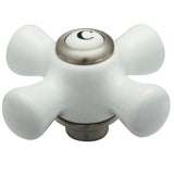 KSH3228PXC Cold Metal Cross Handle, Brushed Nickel