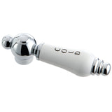 KSH3601PLC Cold Porcelain Lever Handle, Polished Chrome