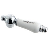 KSH3951PLC Cold Porcelain Lever Handle, Polished Chrome