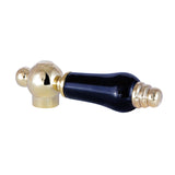Duchess KSH3952PKL Porcelain Lever Handle, Polished Brass