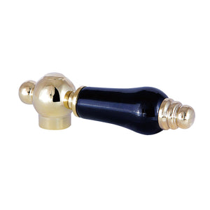Duchess KSH3952PKL Porcelain Lever Handle, Polished Brass