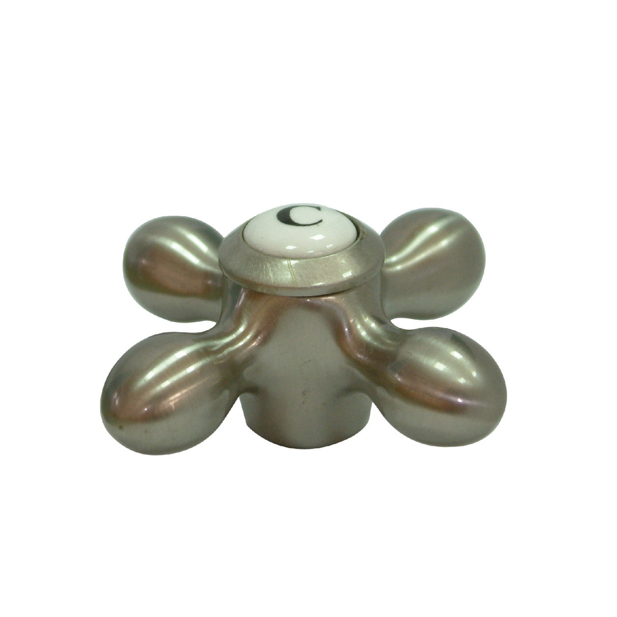 KSH3958AXC Cold Metal Cross Handle, Brushed Nickel