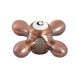 KSH395AXACC Cold Metal Cross Handle, Antique Copper