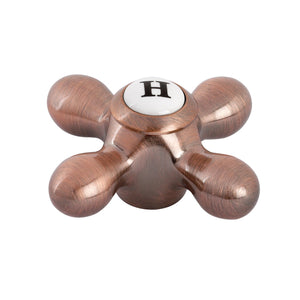 KSH395AXACH Hot Metal Cross Handle, Antique Copper