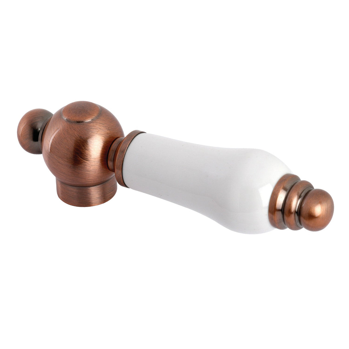 KSH395PLAC Porcelain Lever Handle, Antique Copper