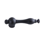 Naples KSH3960NL Metal Lever Handle, Matte Black