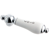 KSH3961PLC Cold Porcelain Lever Handle, Polished Chrome