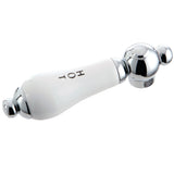 KSH3961PLH Hot Porcelain Lever Handle, Polished Chrome