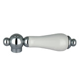 KSH3961PL Porcelain Lever Handle, Polished Chrome