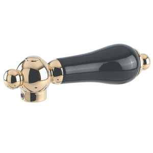 Duchess KSH3962PKL Porcelain Lever Handle, Polished Brass