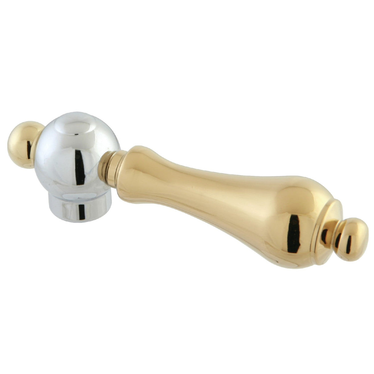 KSH3964AL Metal Lever Handle, Polished Chrome/Polished Brass
