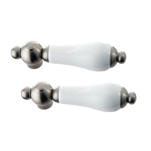 KSH3968PL Porcelain Lever Handle, Brushed Nickel