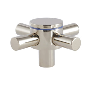 Concord KSH414PBC Cold Metal Cross Handle, Polished Brass
