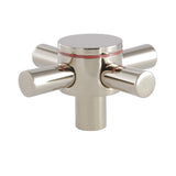 Concord KSH414PBH Hot Metal Cross Handle, Polished Brass