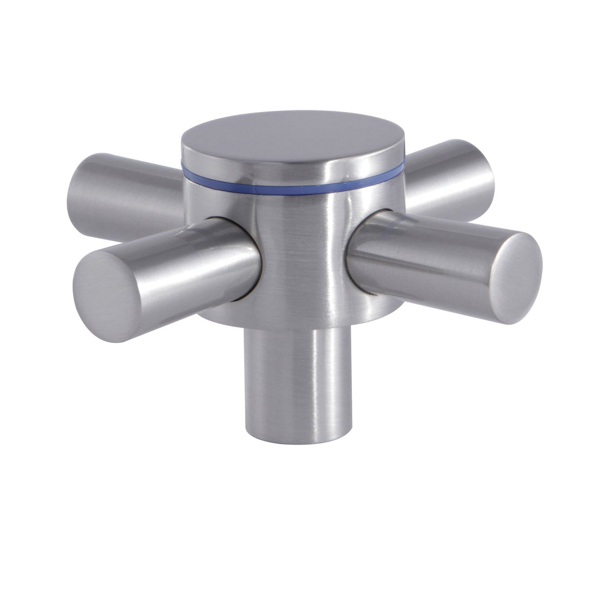 Concord KSH414SNC Cold Metal Cross Handle, Brushed Nickel