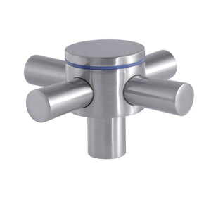 Concord KSH414SNC Cold Metal Cross Handle, Brushed Nickel