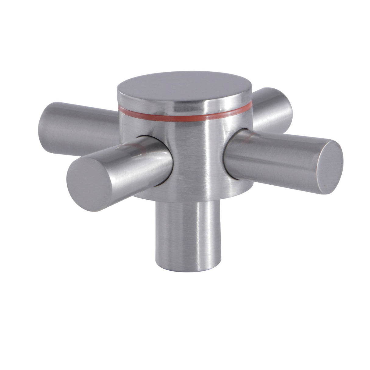 Concord KSH414SNH Hot Metal Cross Handle, Brushed Nickel