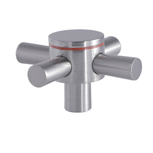 Concord KSH414SNH Hot Metal Cross Handle, Brushed Nickel