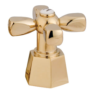 KSH4262HXH Hot Metal Cross Handle, Polished Brass