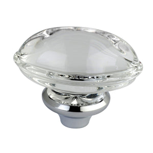 KSH4461WVL Acrylic Knob Handle, Polished Chrome