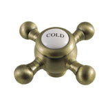 KSH4463BXC Cold Metal Cross Handle, Antique Brass