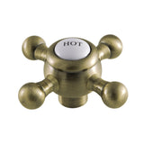 KSH4463BXH Hot Metal Cross Handle, Antique Brass