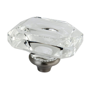 KSH4468WQL Acrylic Knob Handle, Brushed Nickel