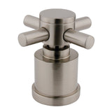 KSH4648DX Metal Cross Handle, Brushed Nickel