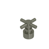 KSH4648EX Metal Cross Handle, Brushed Nickel