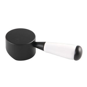 Paris KSH7410DPL Porcelain Lever Handle, Matte Black