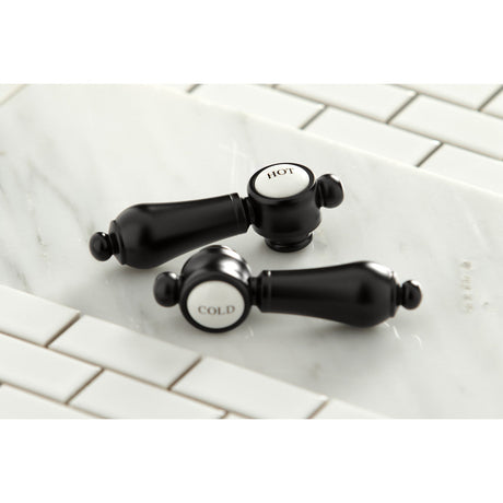Heirloom KSH7610BALC Cold Metal Lever Handle, Matte Black