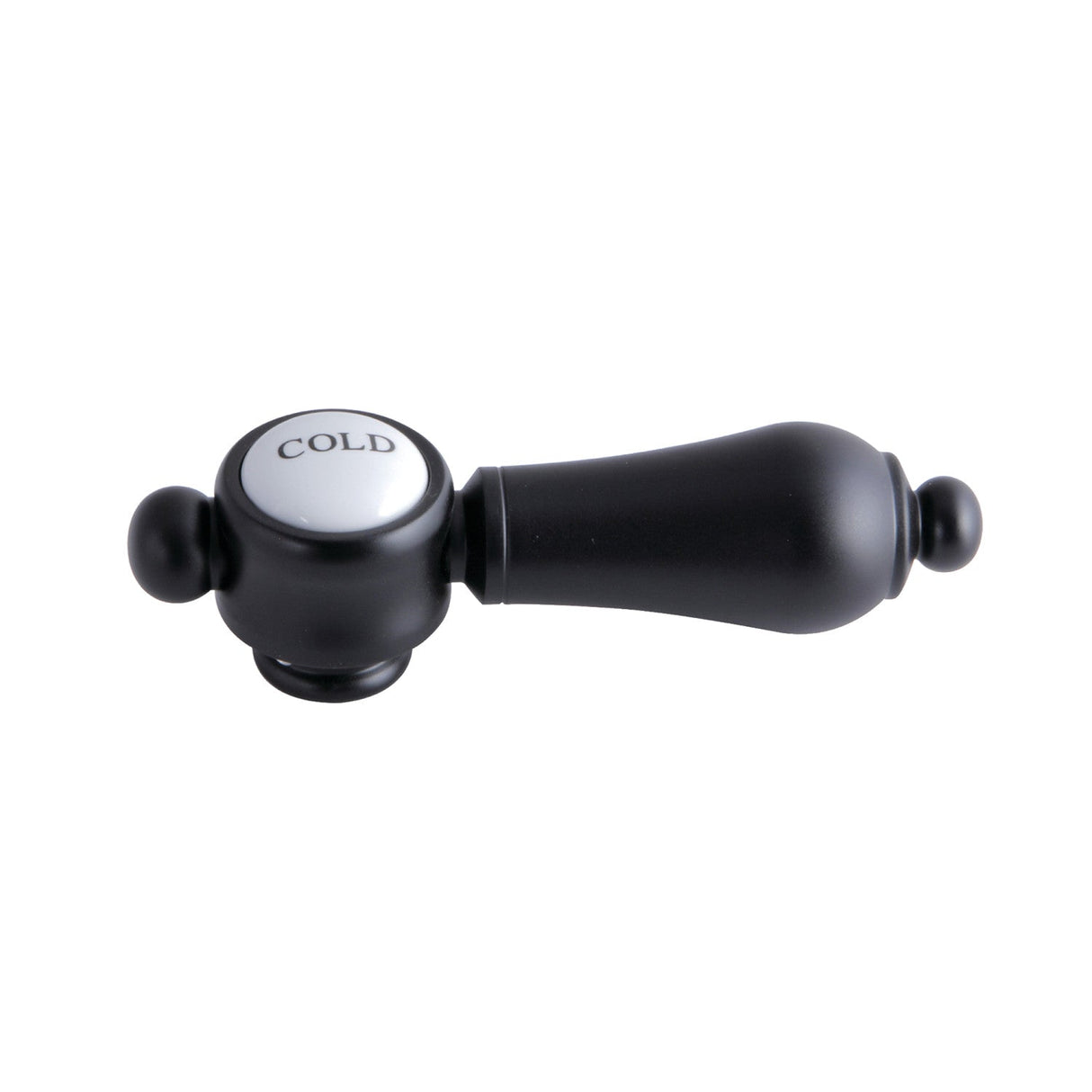 Heirloom KSH7610BALC Cold Metal Lever Handle, Matte Black