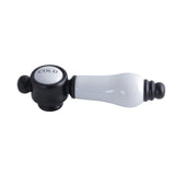 Bel-Air KSH7610BPLC Cold Porcelain Lever Handle, Matte Black