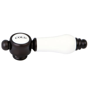KSH7615BPLC Cold Porcelain Lever Handle, Oil Rubbed Bronze