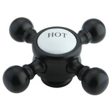 KSH7615BXH Hot Brass Cross Handle, Oil Rubbed Bronze